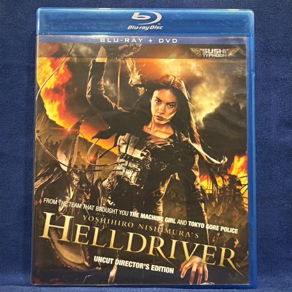 HellDriver (Pre-Owned, Blu-ray/DVD, 2011, 2-Disc Set) Yoshihiro Nishimura